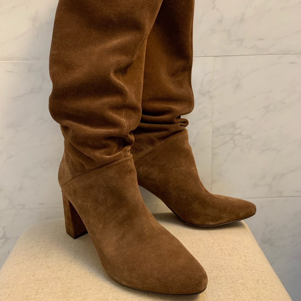 Banana Republic Suede heeled boots